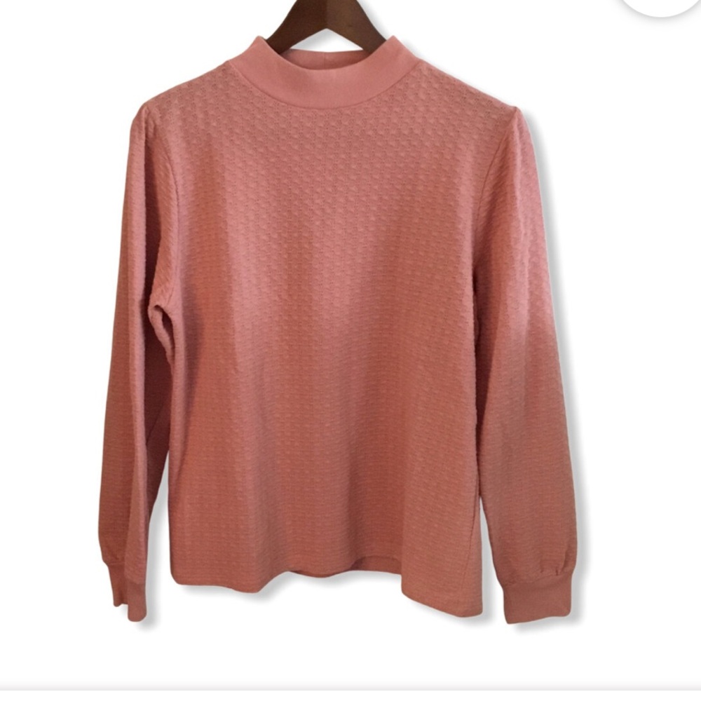 J crew mock neck shirt